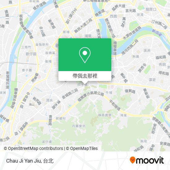Chau Ji Yan Jiu地圖