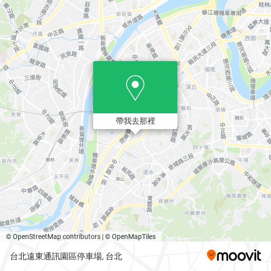 台北遠東通訊園區停車場地圖