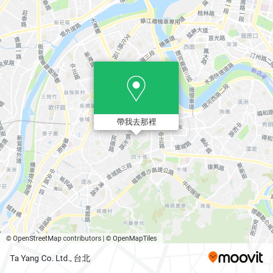 Ta Yang Co. Ltd.地圖