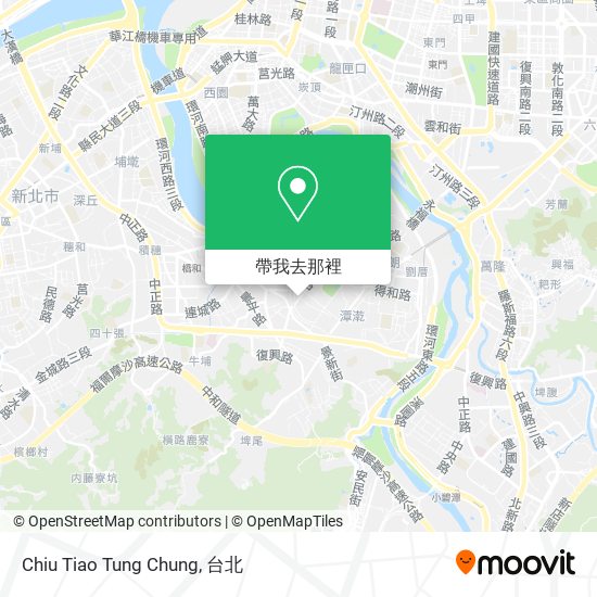 Chiu Tiao Tung Chung地圖