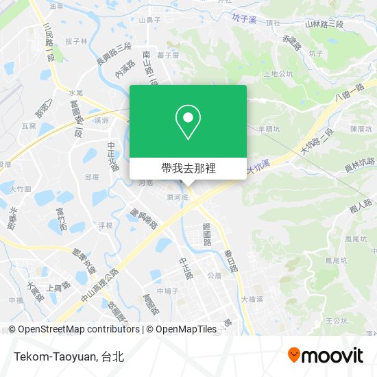 Tekom-Taoyuan地圖