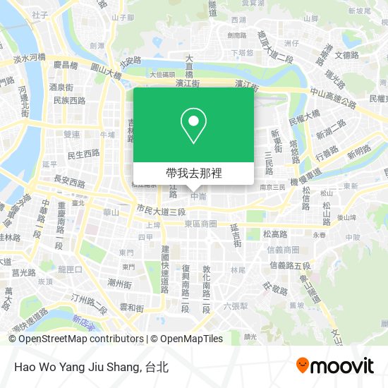 Hao Wo Yang Jiu Shang地圖