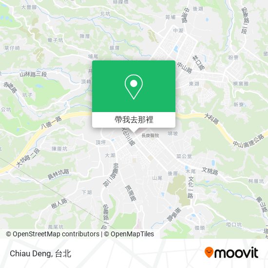 Chiau Deng地圖