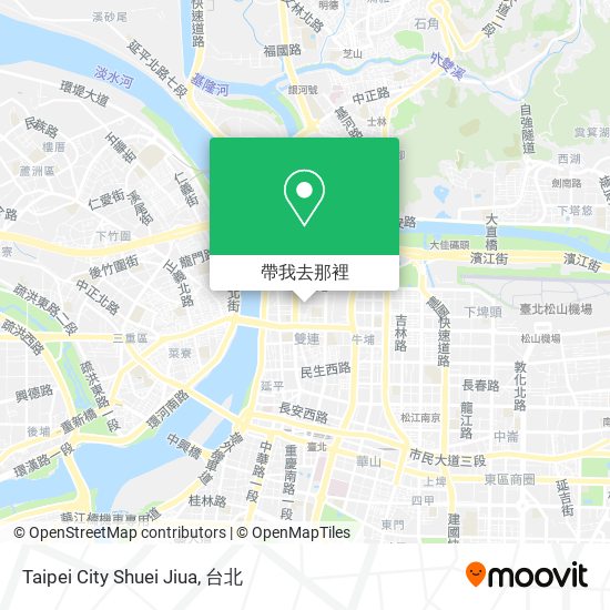 Taipei City Shuei Jiua地圖