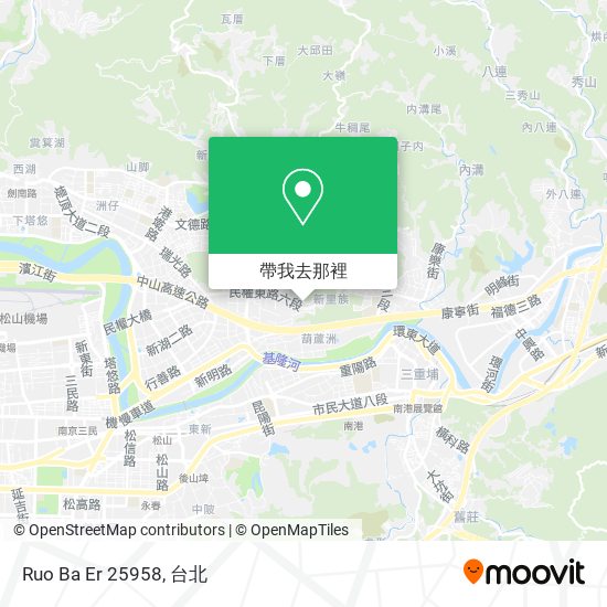 Ruo Ba Er 25958地圖