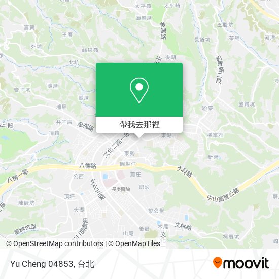 Yu Cheng 04853地圖