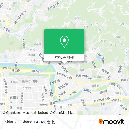 Shiau Jiu Chang 14249地圖