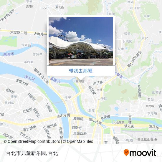 台北市儿童新乐园地圖