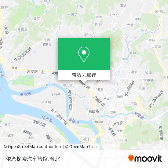 依恋探索汽车旅馆地圖