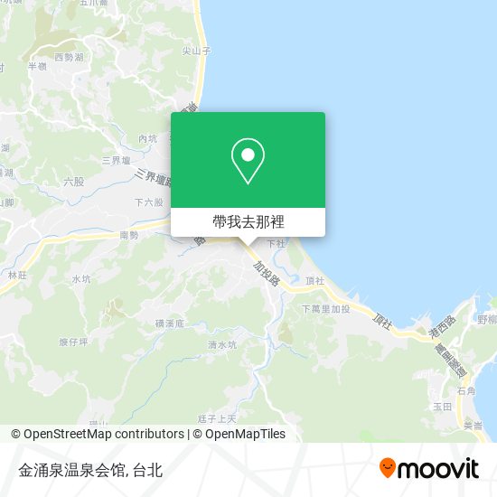 金涌泉温泉会馆地圖