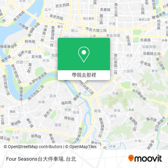 Four Seasons台大停車場地圖
