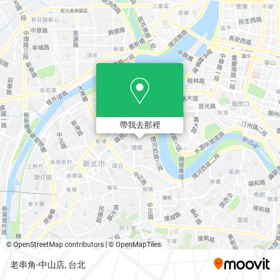 老串角-中山店地圖