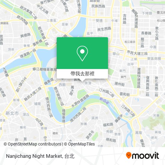 Nanjichang Night Market地圖