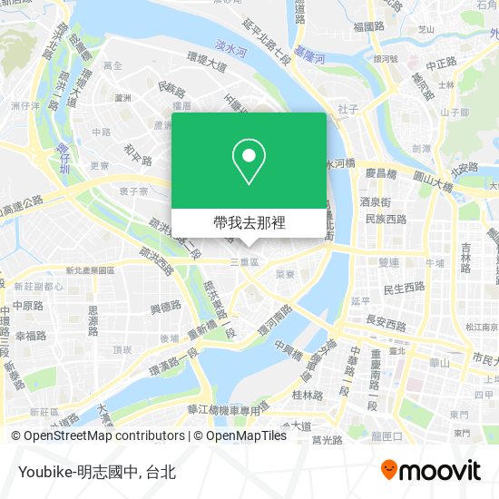 Youbike-明志國中地圖