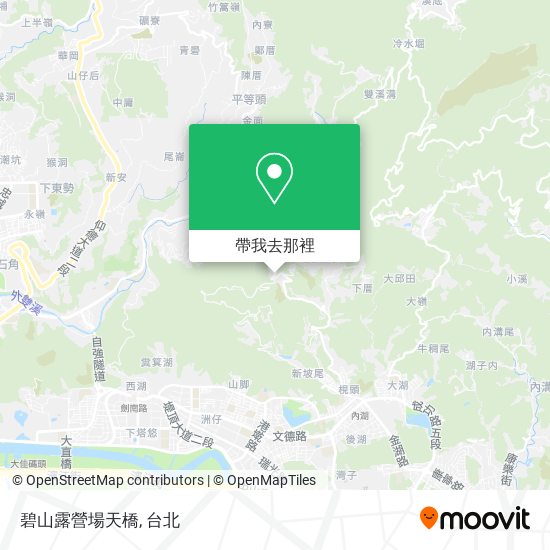 碧山露營場天橋地圖