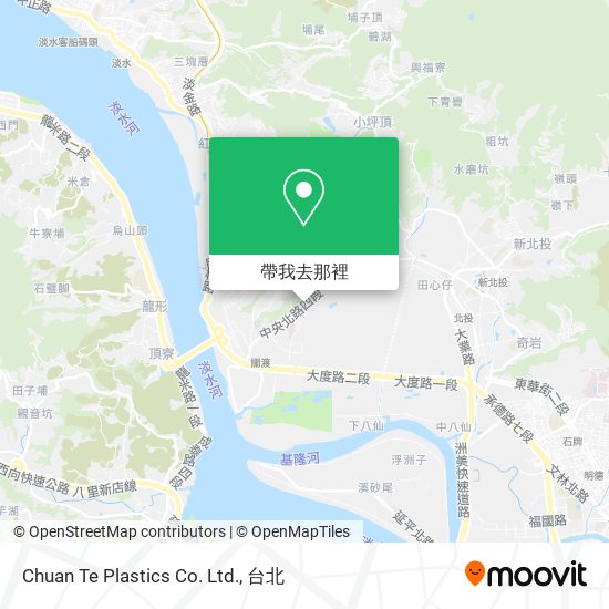 Chuan Te Plastics Co. Ltd.地圖