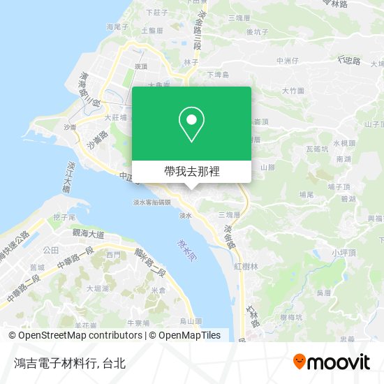 鴻吉電子材料行地圖