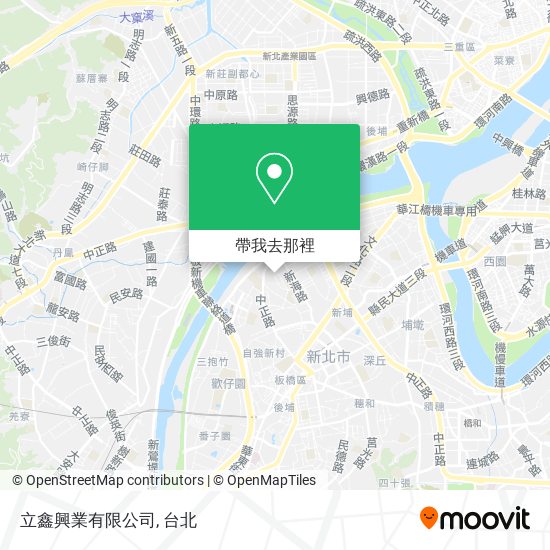 立鑫興業有限公司地圖