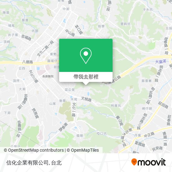 信化企業有限公司地圖