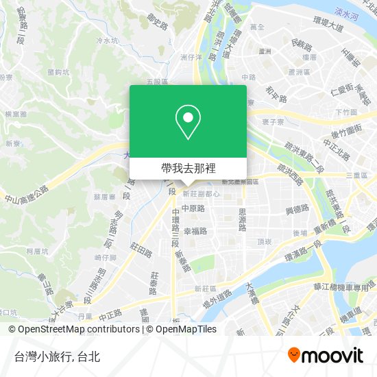 台灣小旅行地圖