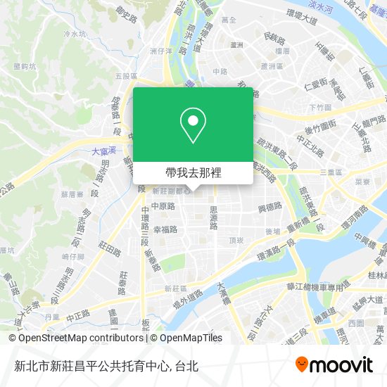 新北市新莊昌平公共托育中心地圖