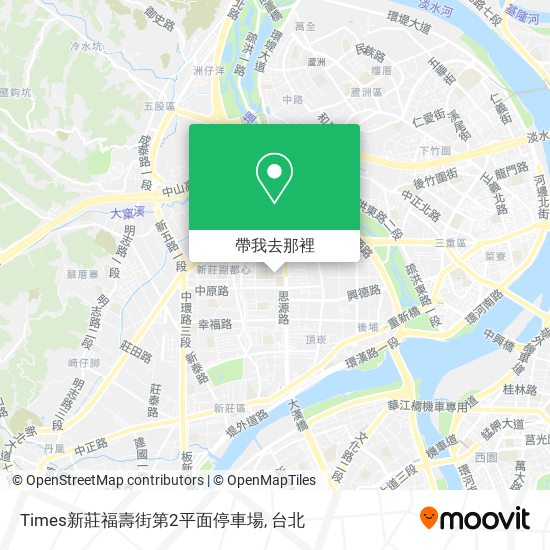 Times新莊福壽街第2平面停車場地圖