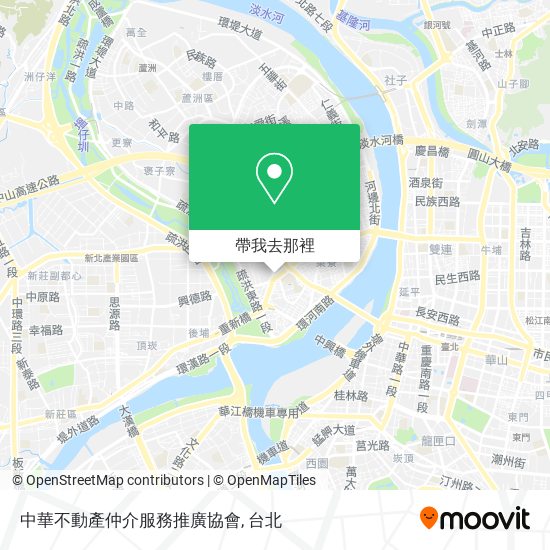 中華不動產仲介服務推廣協會地圖