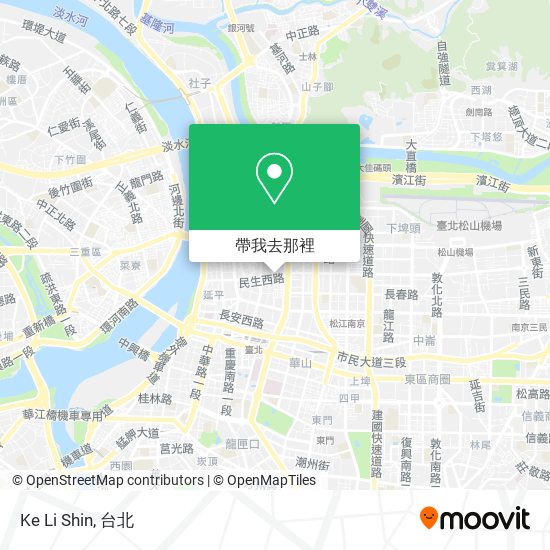 Ke Li Shin地圖
