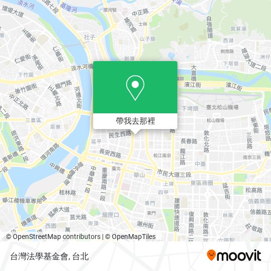 台灣法學基金會地圖