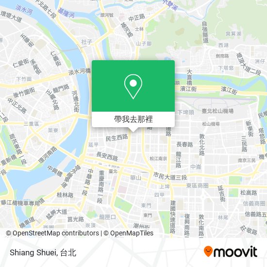 Shiang Shuei地圖
