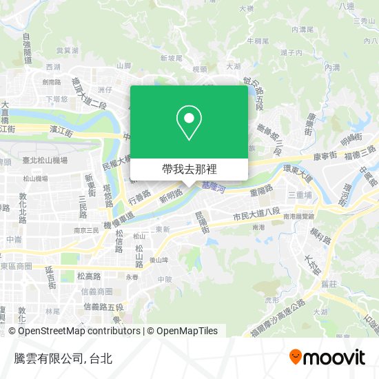 騰雲有限公司地圖