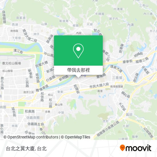 台北之翼大廈地圖