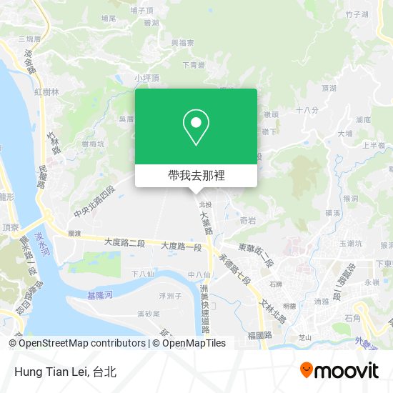 Hung Tian Lei地圖