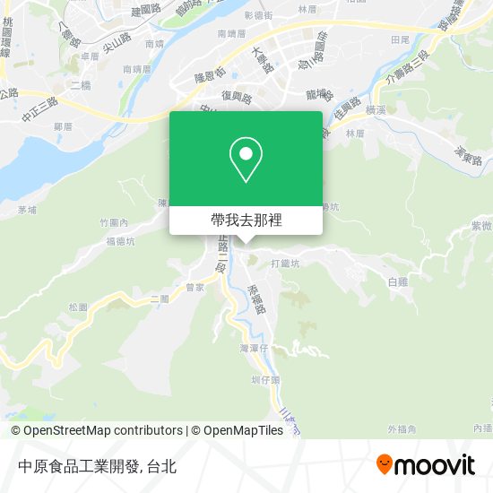 中原食品工業開發地圖