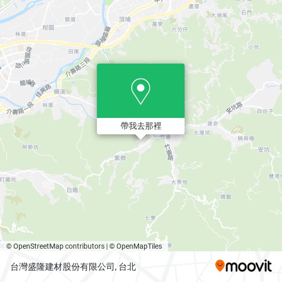 台灣盛隆建材股份有限公司地圖