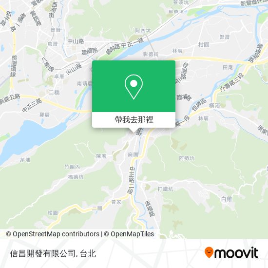 信昌開發有限公司地圖