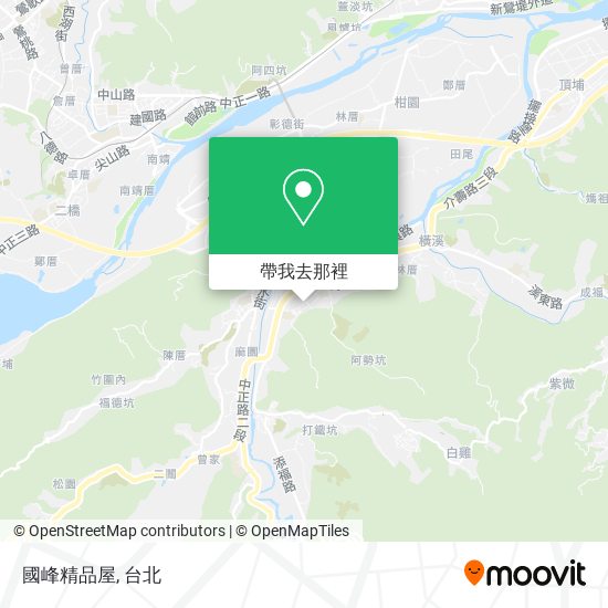 國峰精品屋地圖