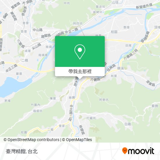 臺灣精餾地圖