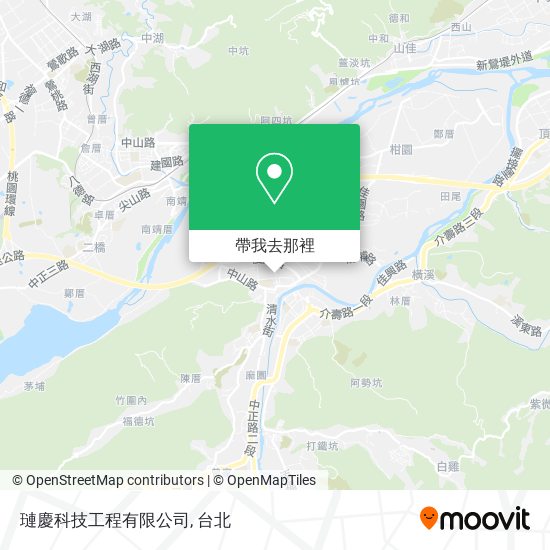 璉慶科技工程有限公司地圖