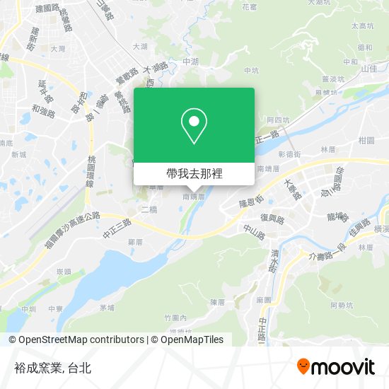裕成窯業地圖