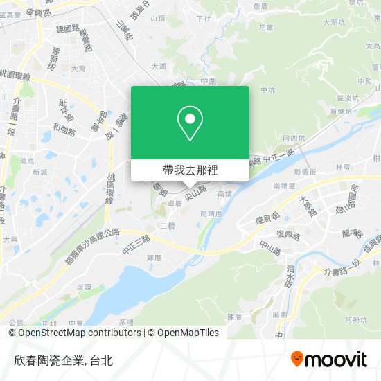 欣春陶瓷企業地圖