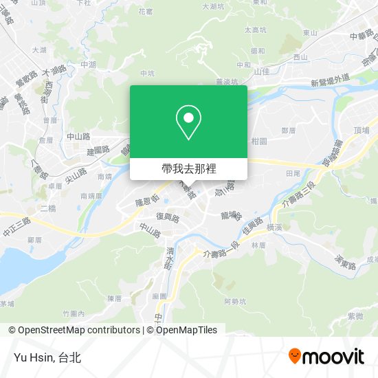 Yu Hsin地圖