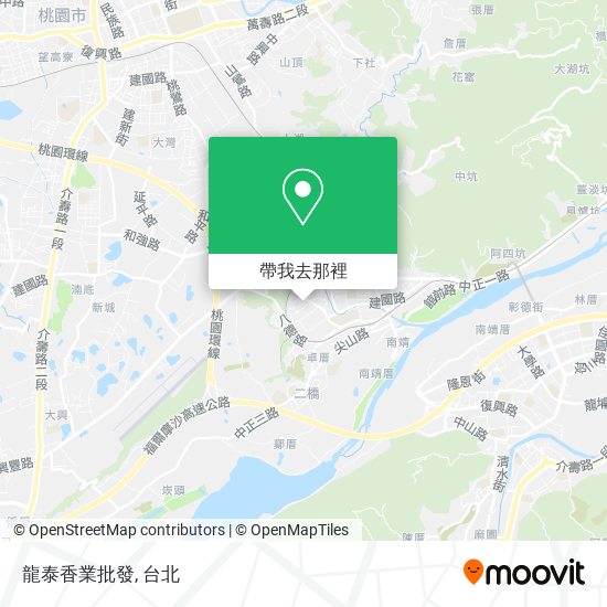 龍泰香業批發地圖