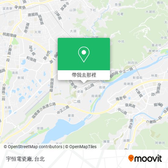 宇恒電瓷廠地圖