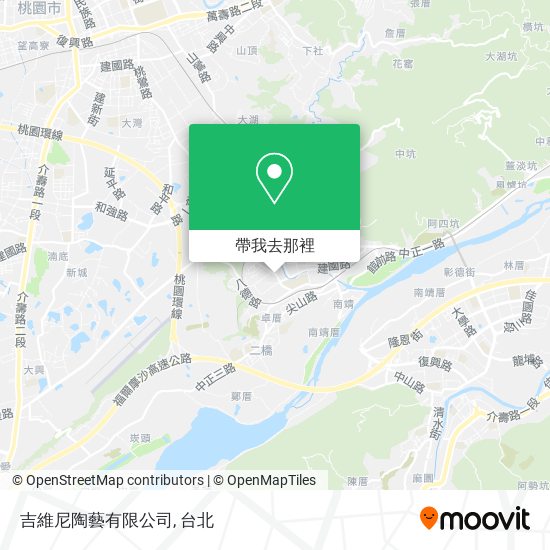 吉維尼陶藝有限公司地圖