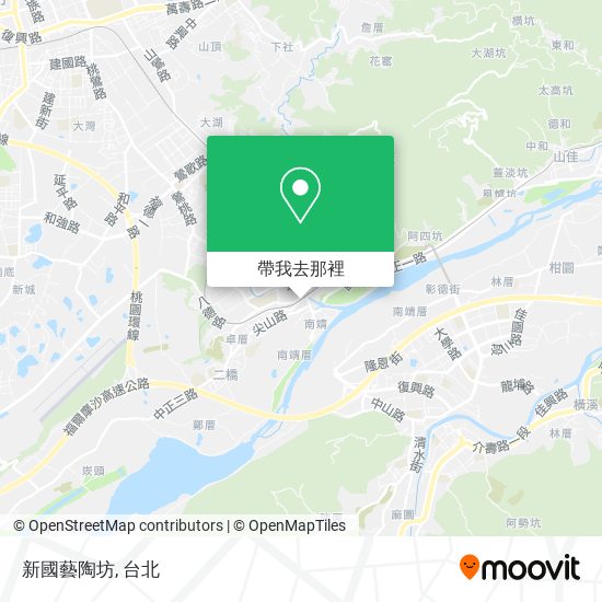 新國藝陶坊地圖