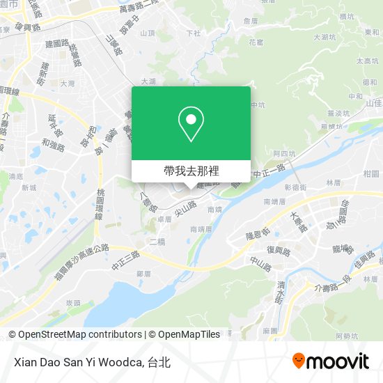 Xian Dao San Yi Woodca地圖