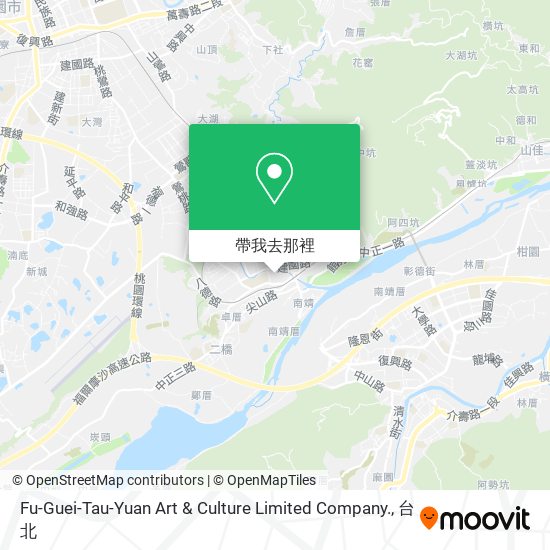 Fu-Guei-Tau-Yuan Art & Culture Limited Company.地圖