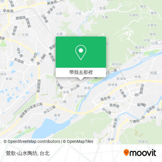 鶯歌-山水陶坊地圖