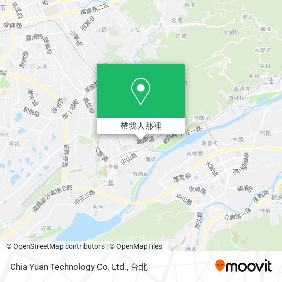 Chia Yuan Technology Co. Ltd.地圖